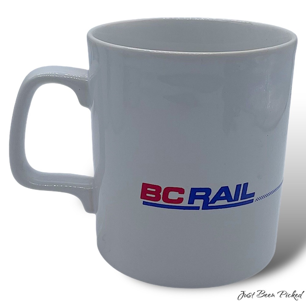 British‎ Columbia Rail Railroad Railway Mug Transportation Advertising